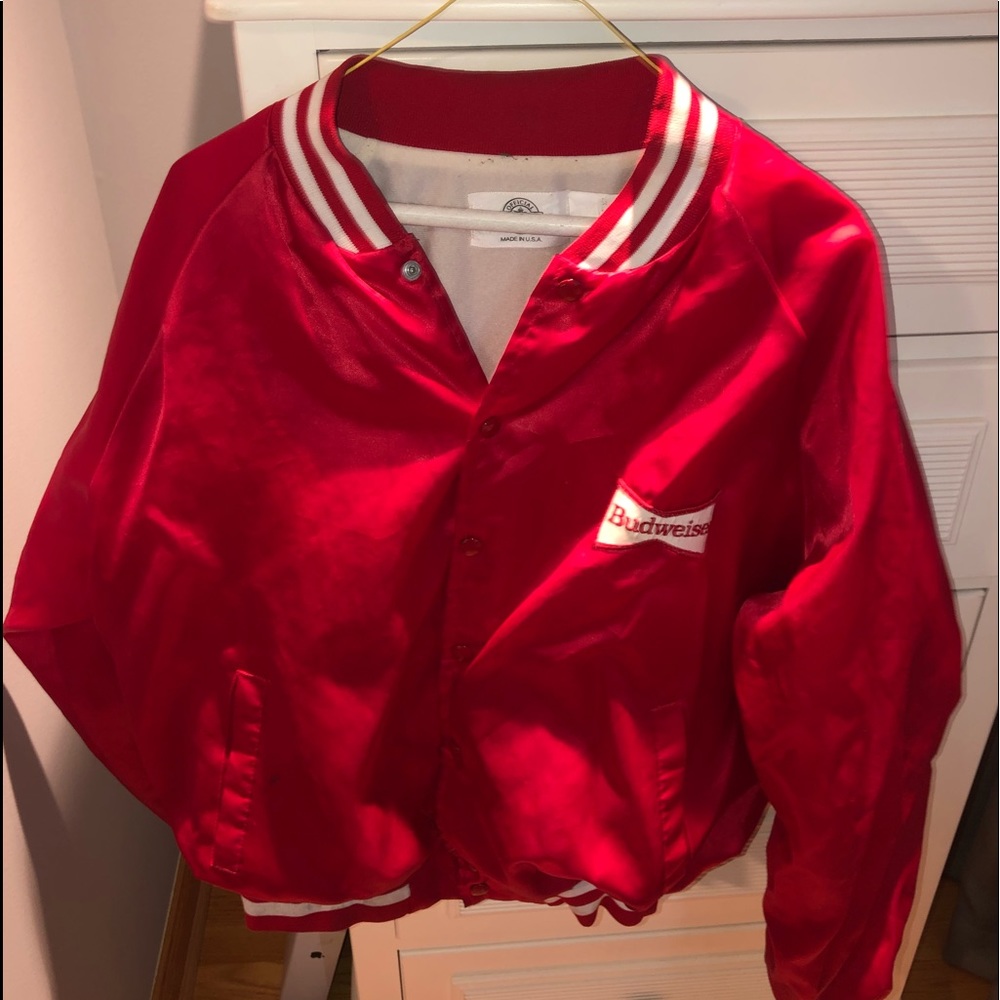 Retro Budweiser Jacket - Over sized